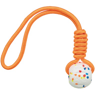 Balle avec corde Light & Strong 7,5 cm x 40 cm