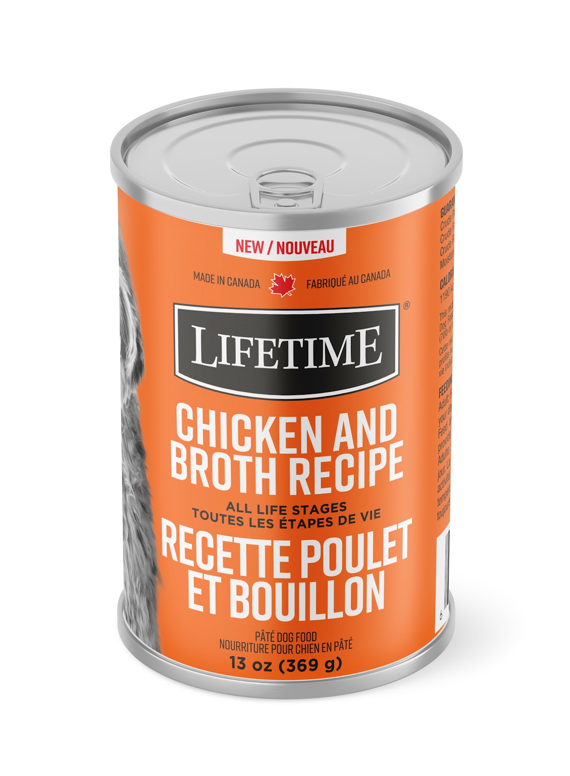 Nourriture en pâté pour chien Lifetime