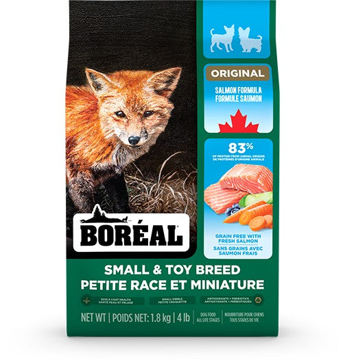 Original petite race et miniature saumon sans grains - nourriture sèche pour chien