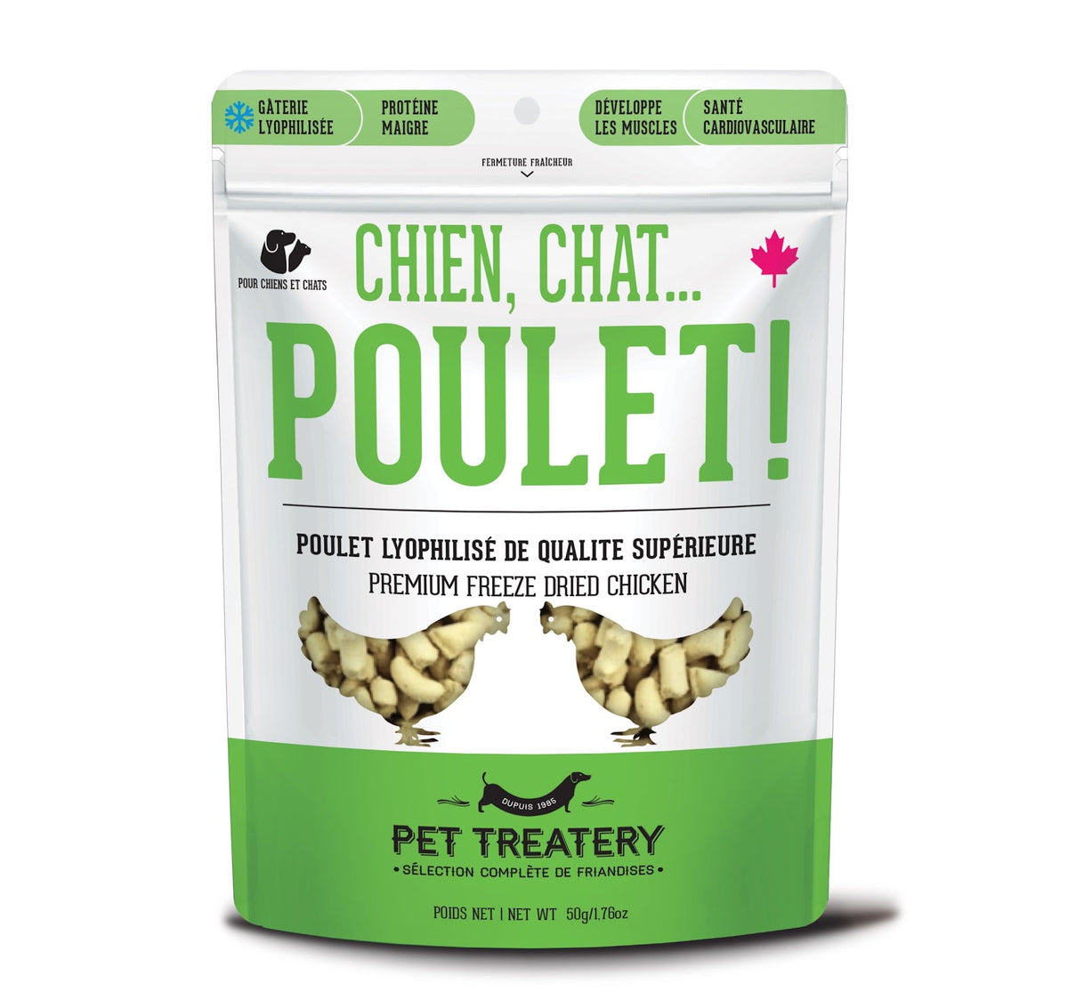 Gâteries lyophilisées pour chien et chat Granville Island