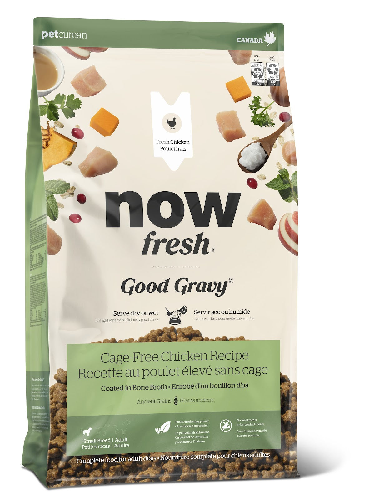 Good Gravy petite race aux grains anciens Now Fresh - nourriture sèche pour chien