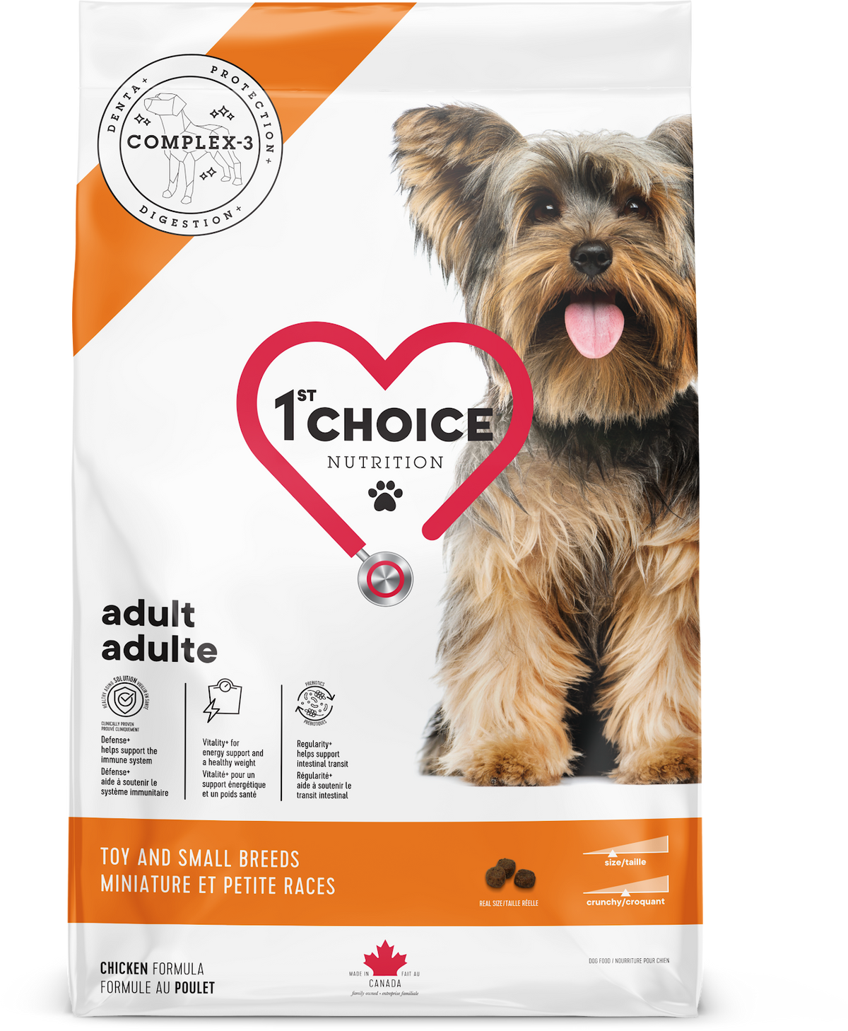 Nourriture pour chien adulte miniature et petites races - Poulet
