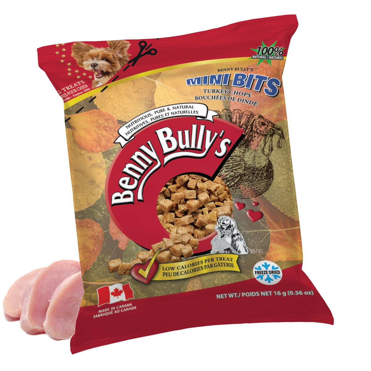 Mini sac de mini bouchées Benny Bully's - gâteries pour chien