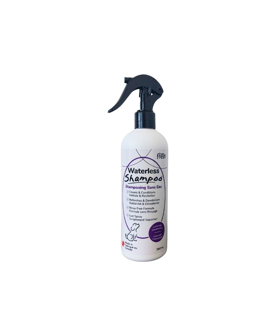 Sans eau Enviro Fresh - shampoing pour chien