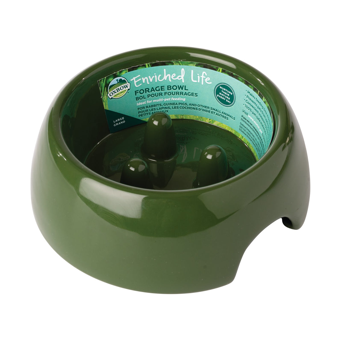 Bol de fourrage Enriched Life grand pour petit mammifère