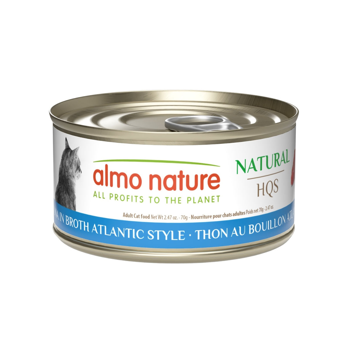 Nourriture humide HQS Natural au bouillon pour chat