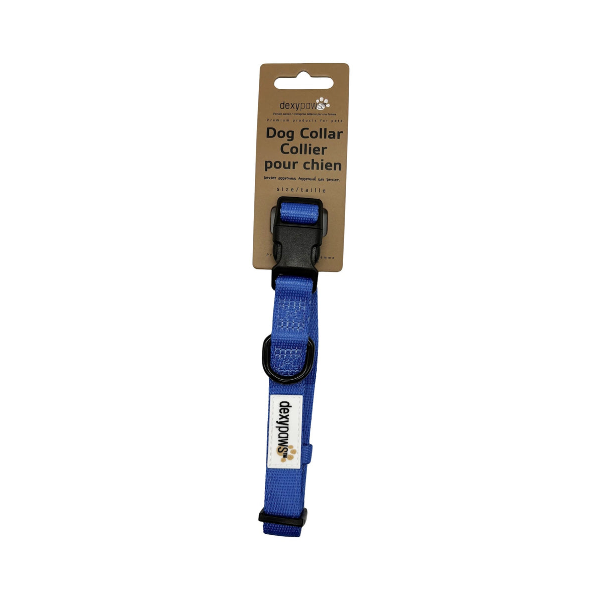 Collier en polyester pour chien