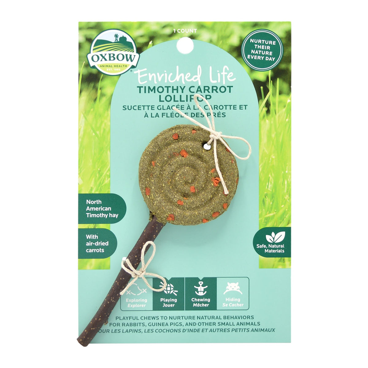 Sucettes à mâcher pour rongeur Enriched Life