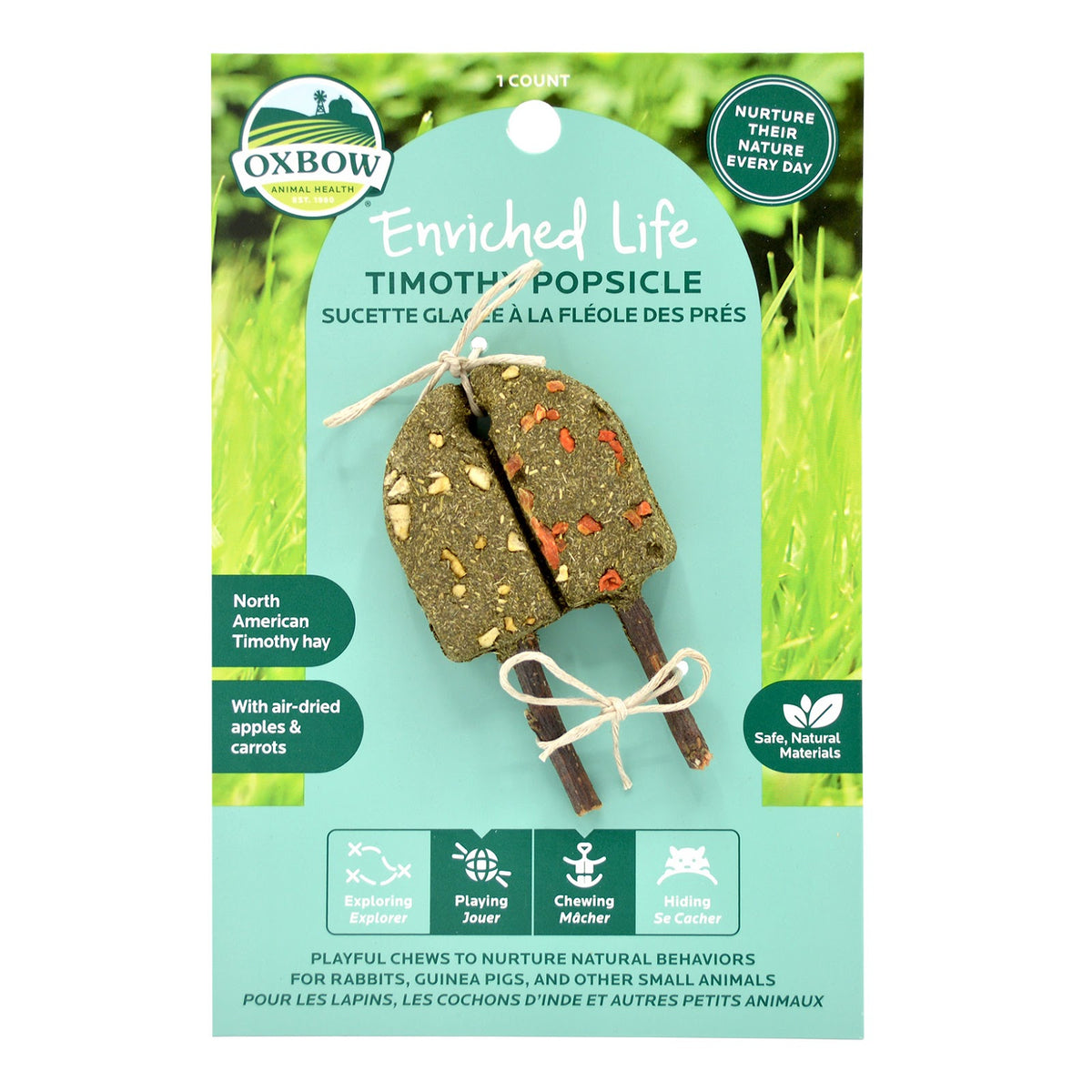 Sucettes à mâcher pour rongeur Enriched Life