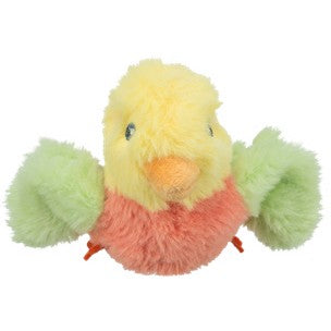 Peluche oiseau frétillant 10 cm