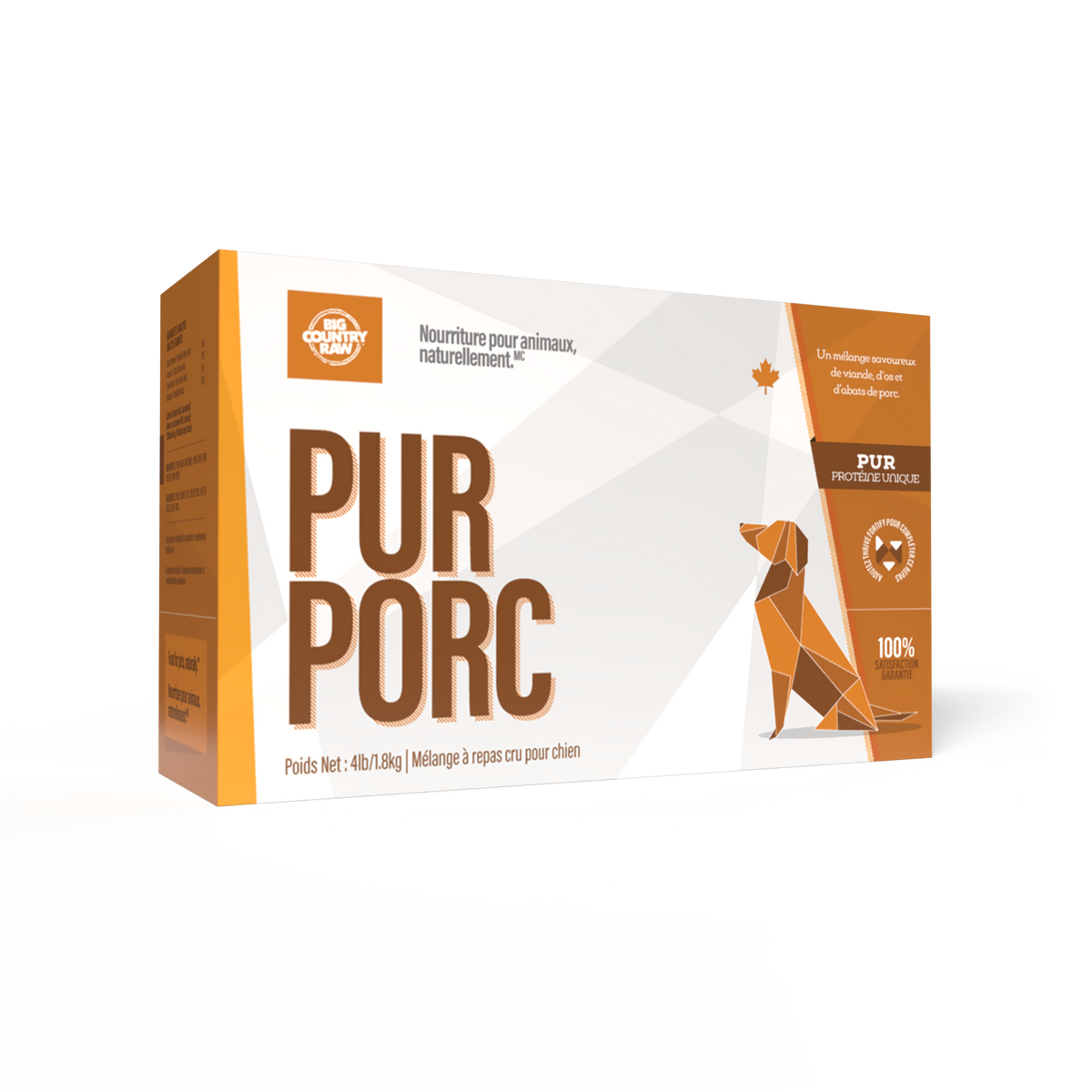 Formules pures - nourriture crue pour chien et chat
