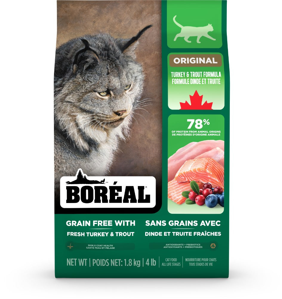 Original dinde et truite sans grains - nourriture sèche pour chat