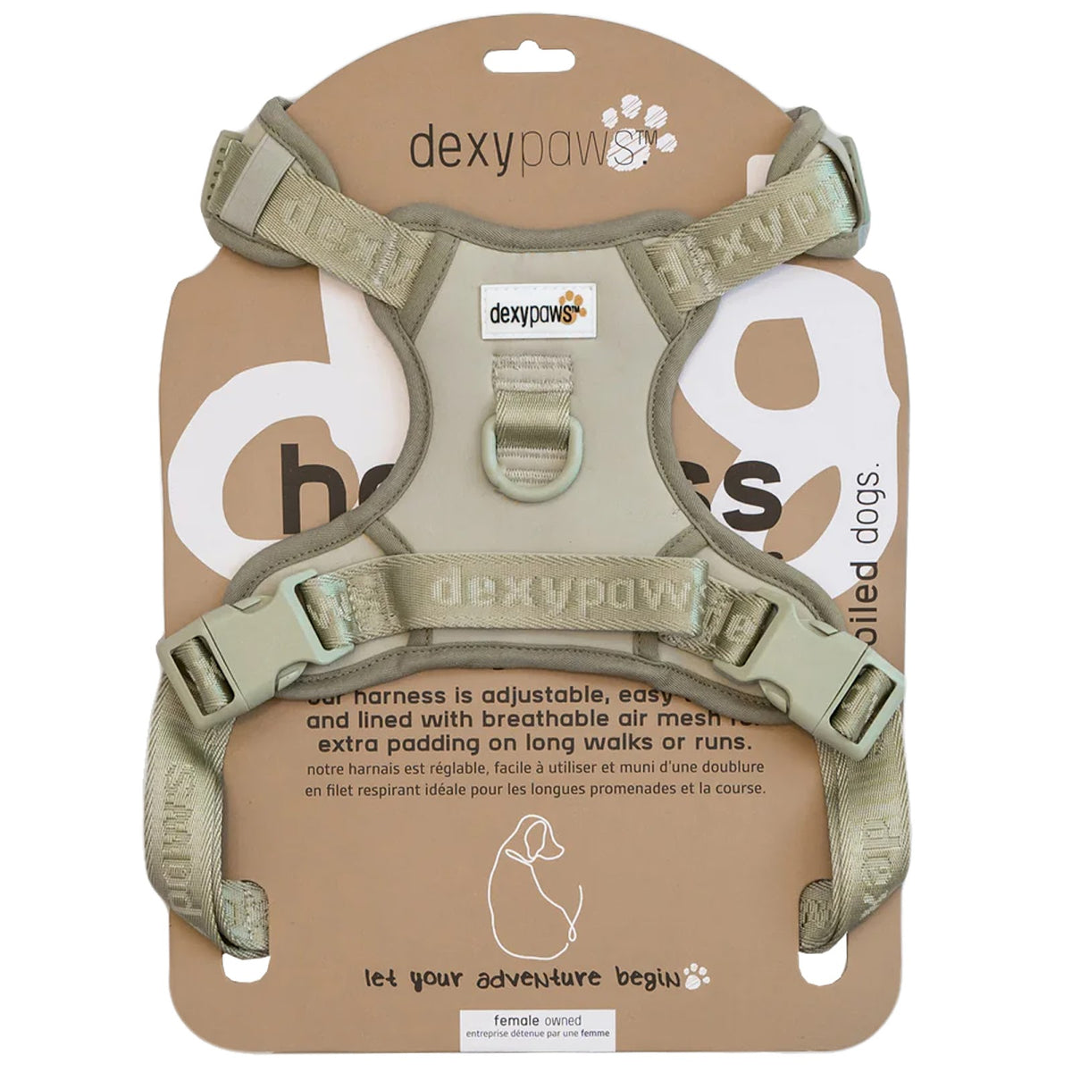 Harnais sans traction pour chien