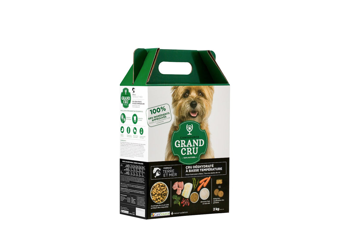 Terre et mer Grand Cru - nourriture déshydratée pour chien