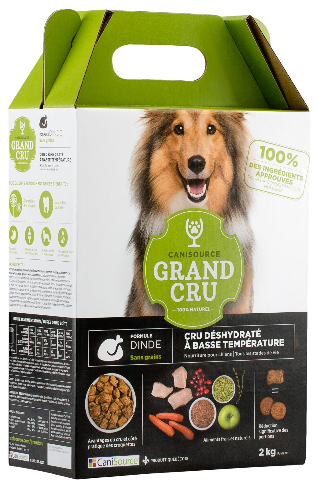 Sans grains Grand Cru - nourriture déshydratée pour chien