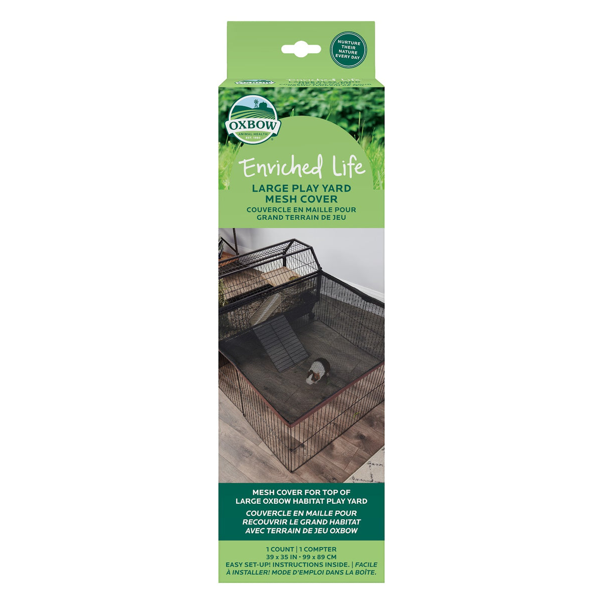 Couvercle en filet pour enclos de jeu Enriched Life, grand