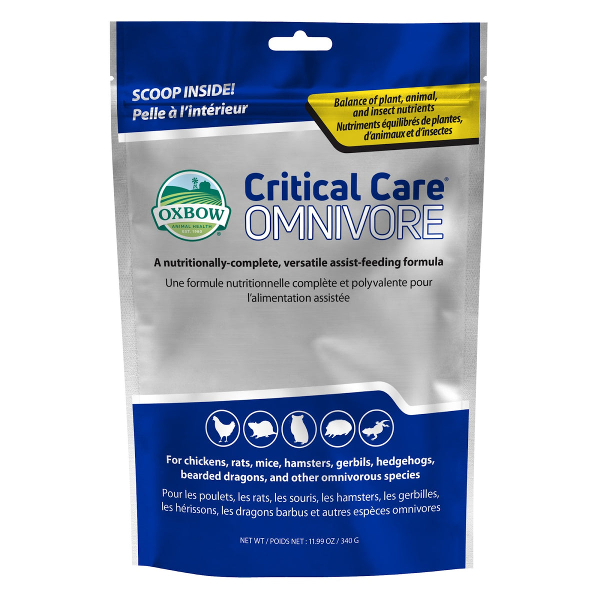 Critical Care pour omnivore