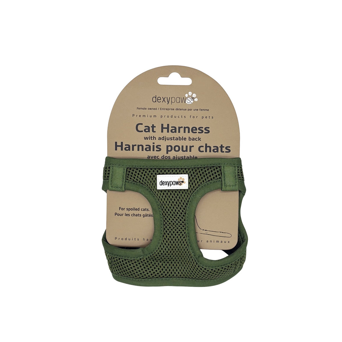 Harnais en néoprène pour chat