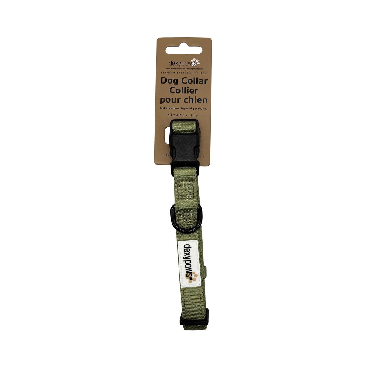 Collier en polyester pour chien