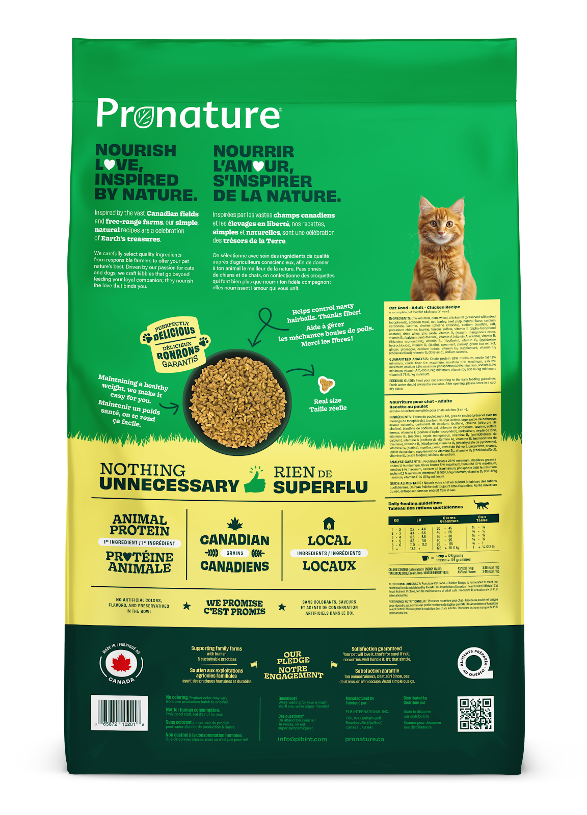 Nourriture pour chat - Adulte - Recette au poulet
