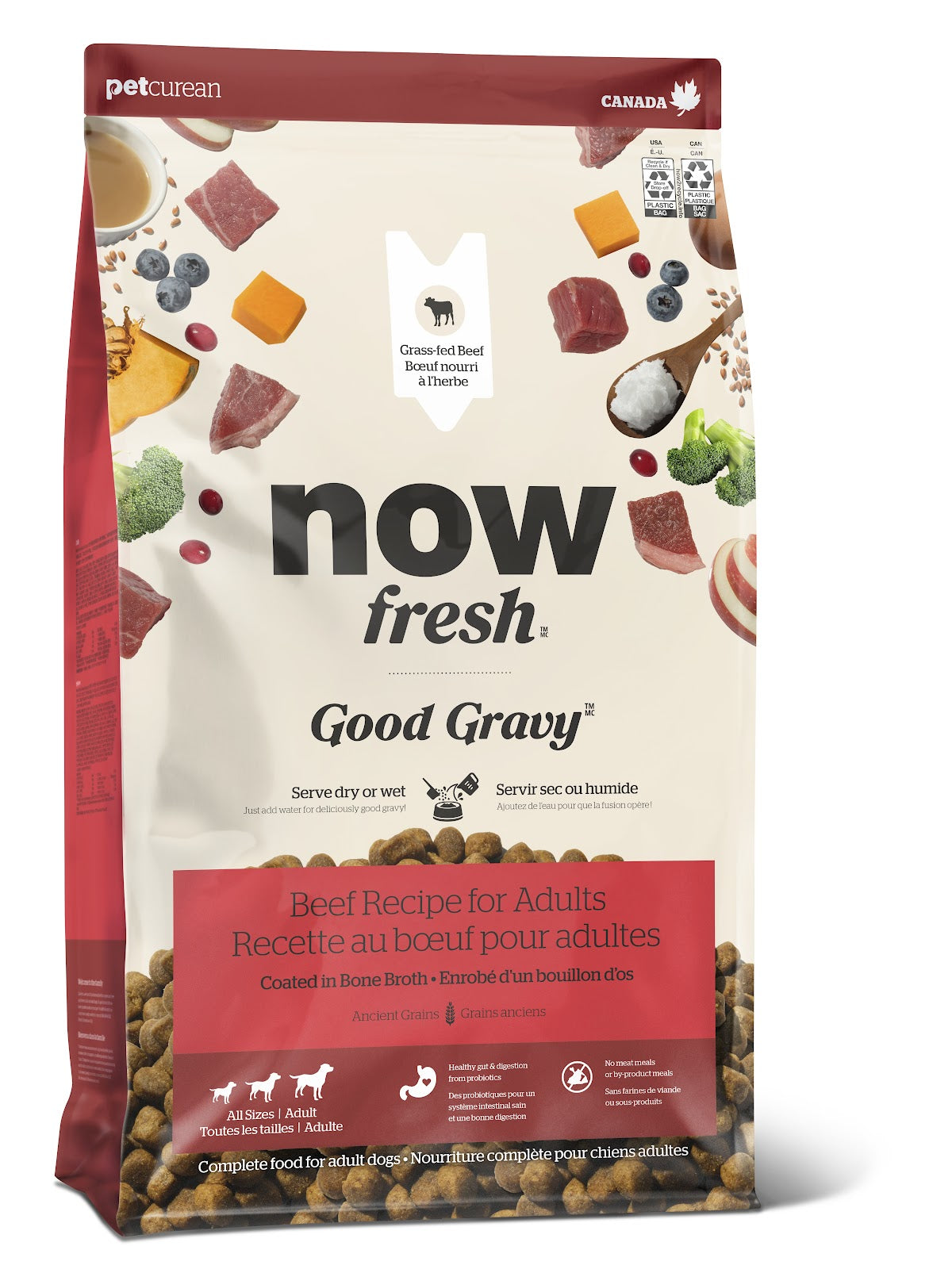 Nourriture sèche Now Fresh Good Gravy aux grains anciens pour chien