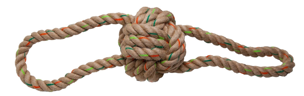 Jouet en corde de chanvre pour chien