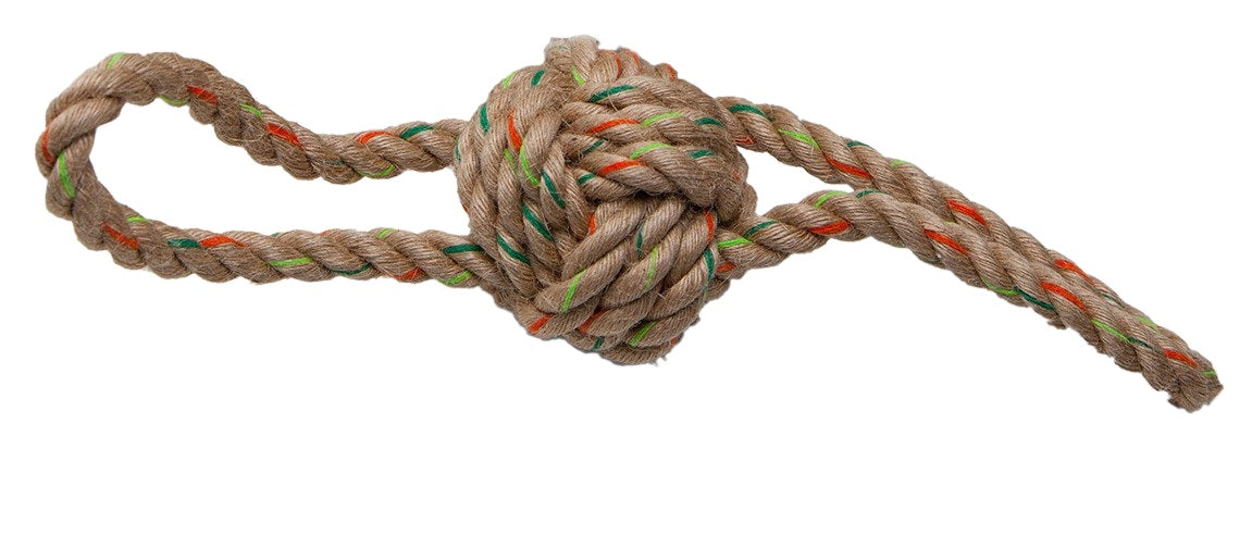 Jouet en corde de chanvre pour chien