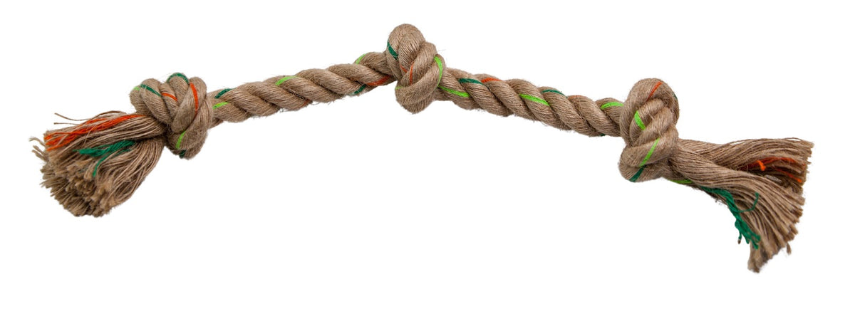 Jouet en corde de chanvre pour chien