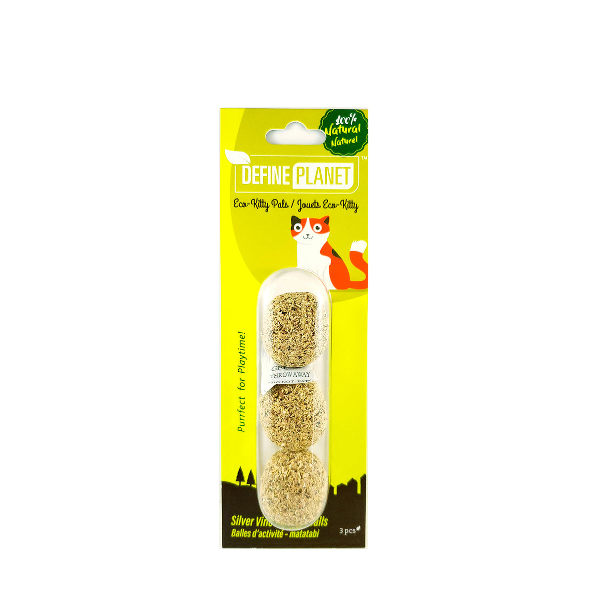 Balles d'activité pour chat