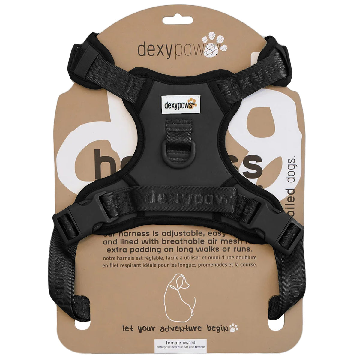 Harnais sans traction pour chien