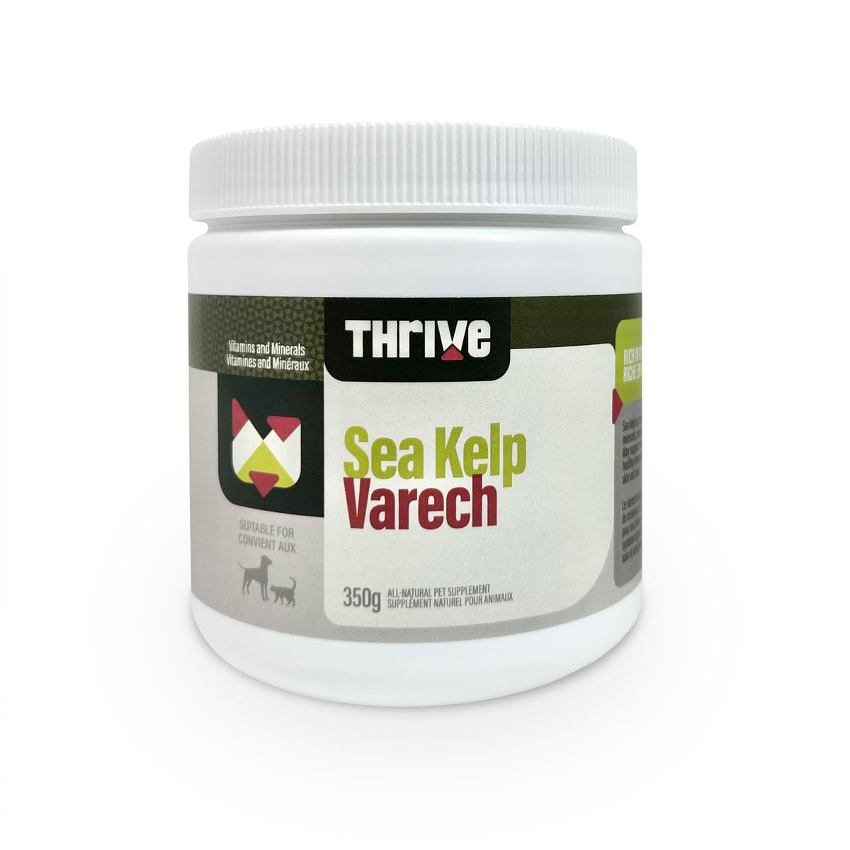 Varech 350 g - supplément en poudre pour chien et chat