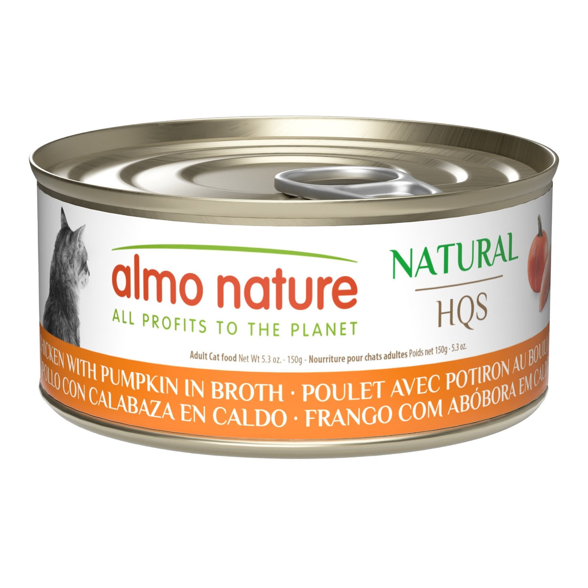 Nourriture humide HQS Natural au bouillon pour chat