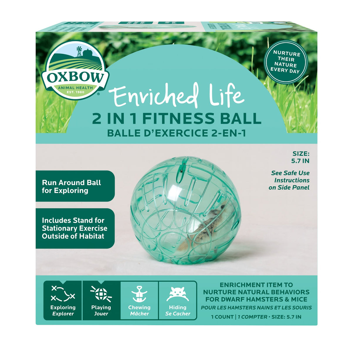 Jeu d'exercice pour rongeur Enriched Life