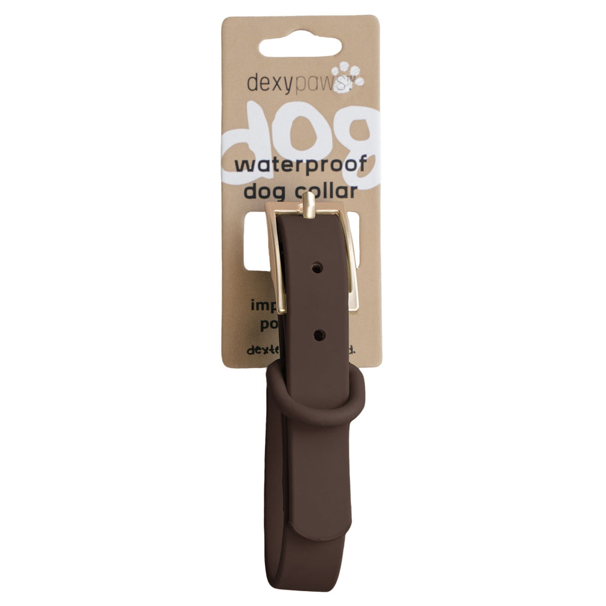 Collier imperméable pour chien