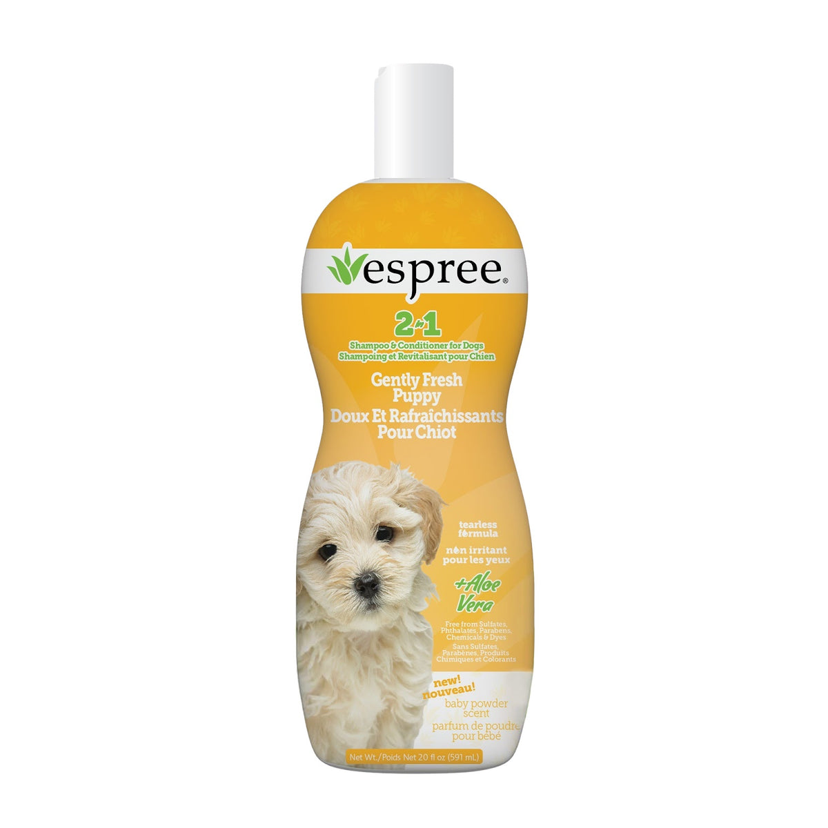 Shampoing et revitalisant 2 en 1 pour chien