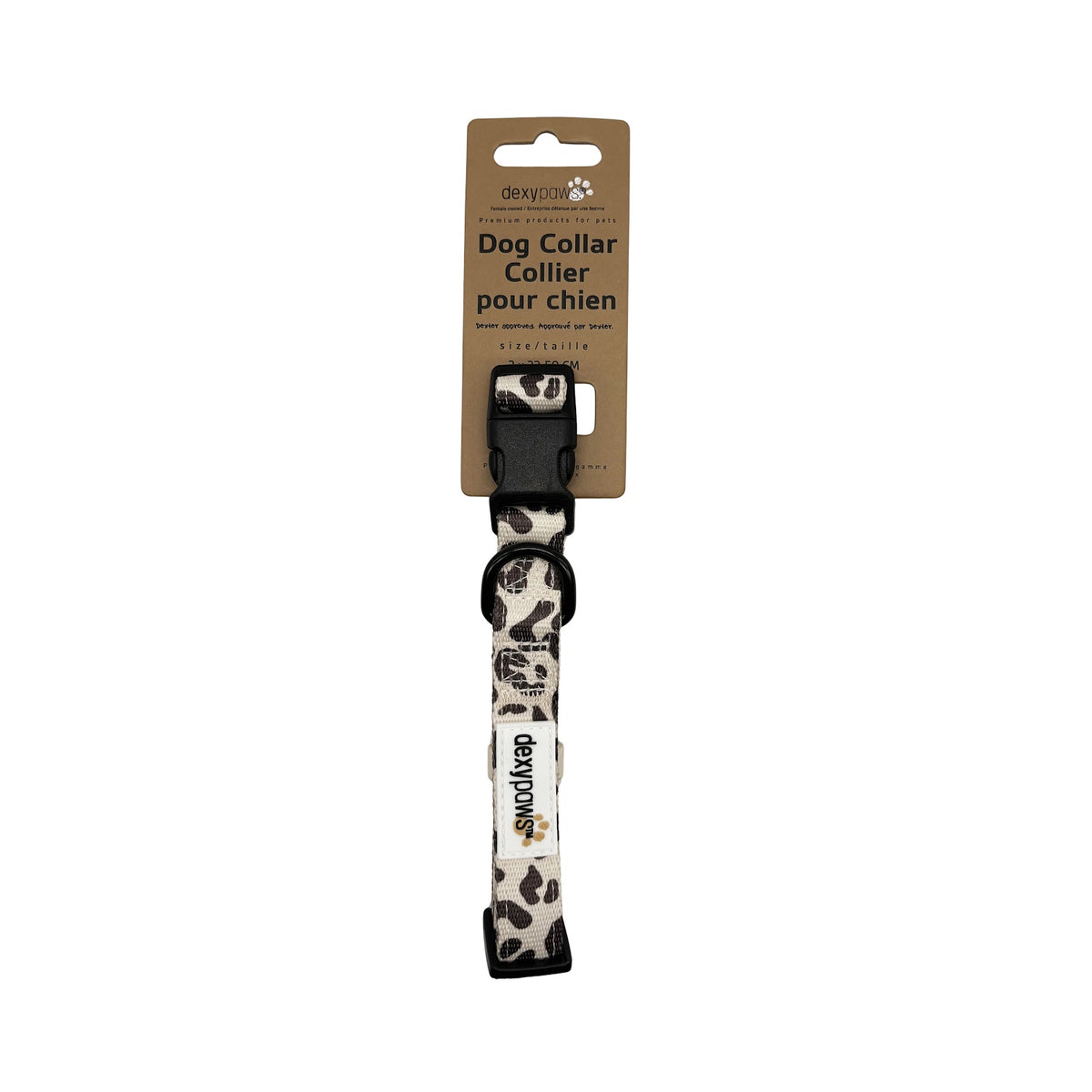 Collier en polyester pour chien
