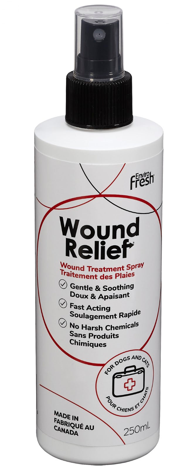 Vaporisateur pour le traitement des plaies et irritations 250 ml