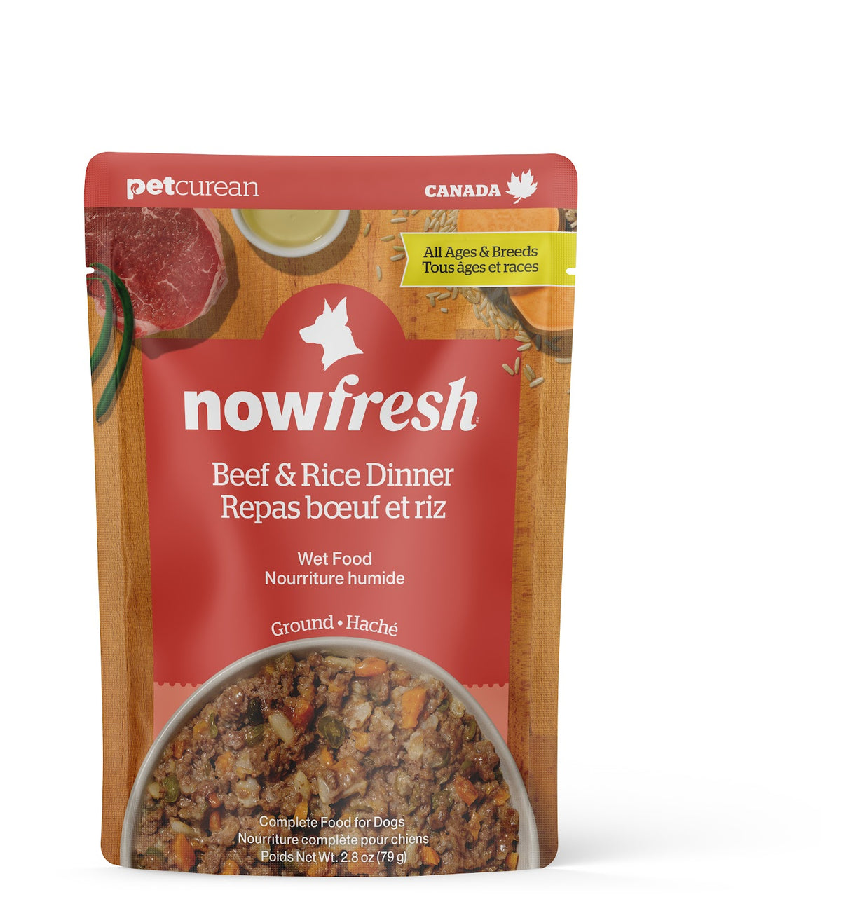 Nourriture humide Now Fresh pour chien