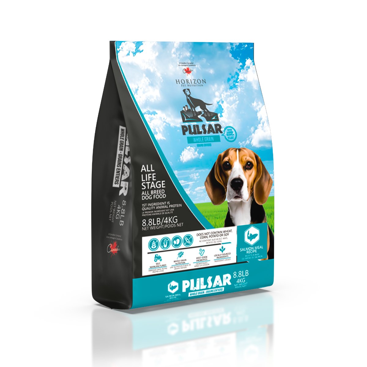 Avec grains entiers - nourriture sèche pour chien Pulsar