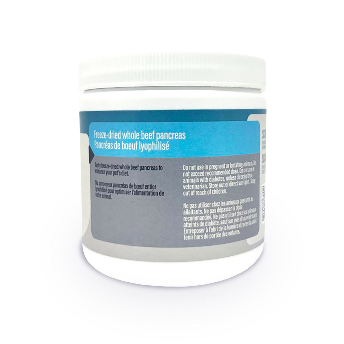 Pancréas de bœuf 90 g - supplément en poudre pour chien et chat