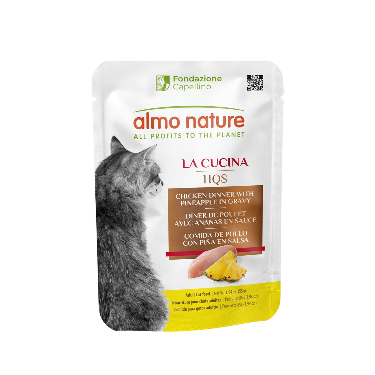 Nourriture humide HQS La Cucina pour chat en pochette