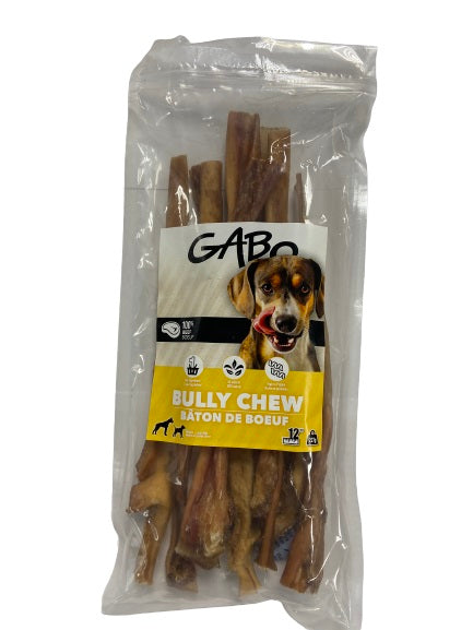 Bâtons de bœuf à mâcher en sac