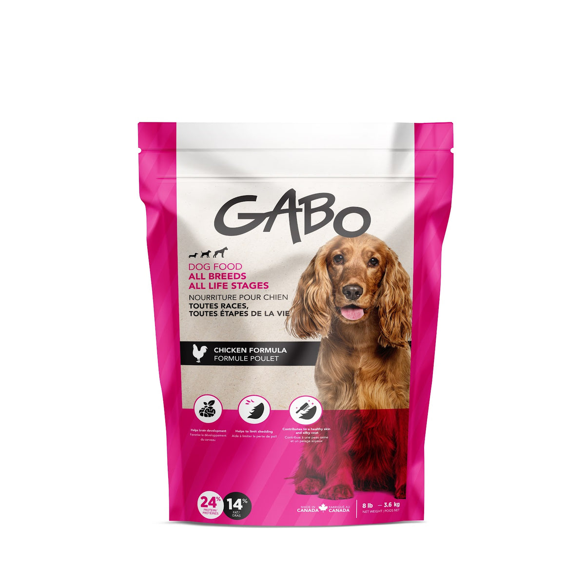 Toutes étapes de vie poulet Gabo - nourriture sèche pour chien