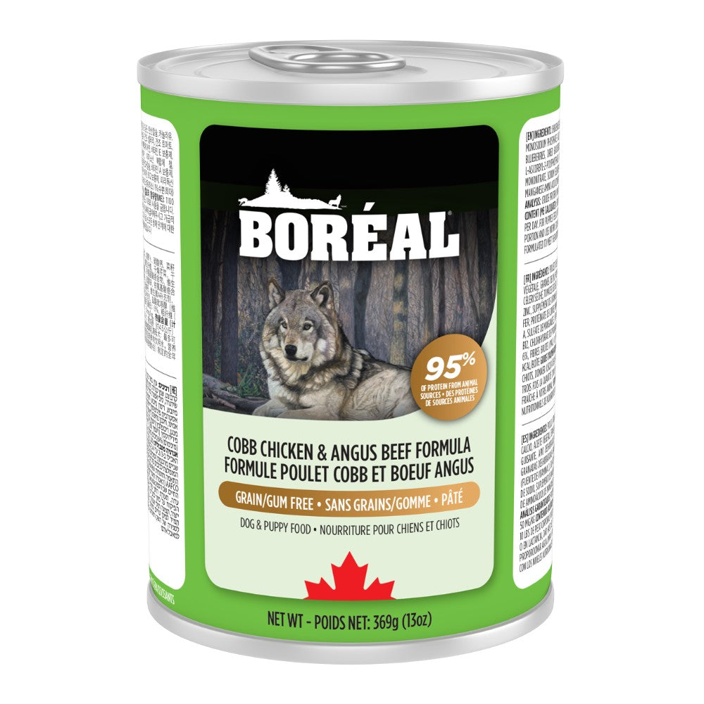 Poulet Cobb et bœuf Angus - nourriture humide pour chien 369 g