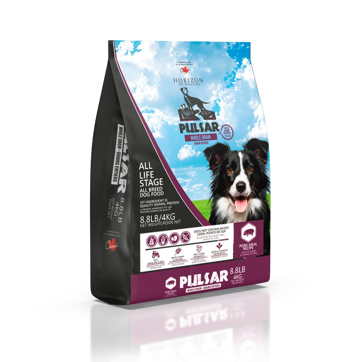 Grains entiers Pulsar - nourriture sèche pour chien