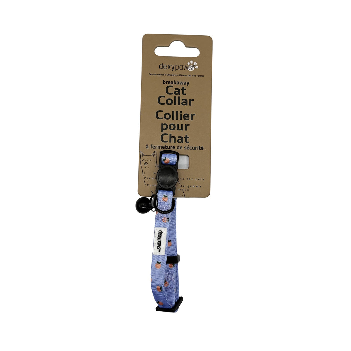 Collier Polyester pour chat - Dexypaws
