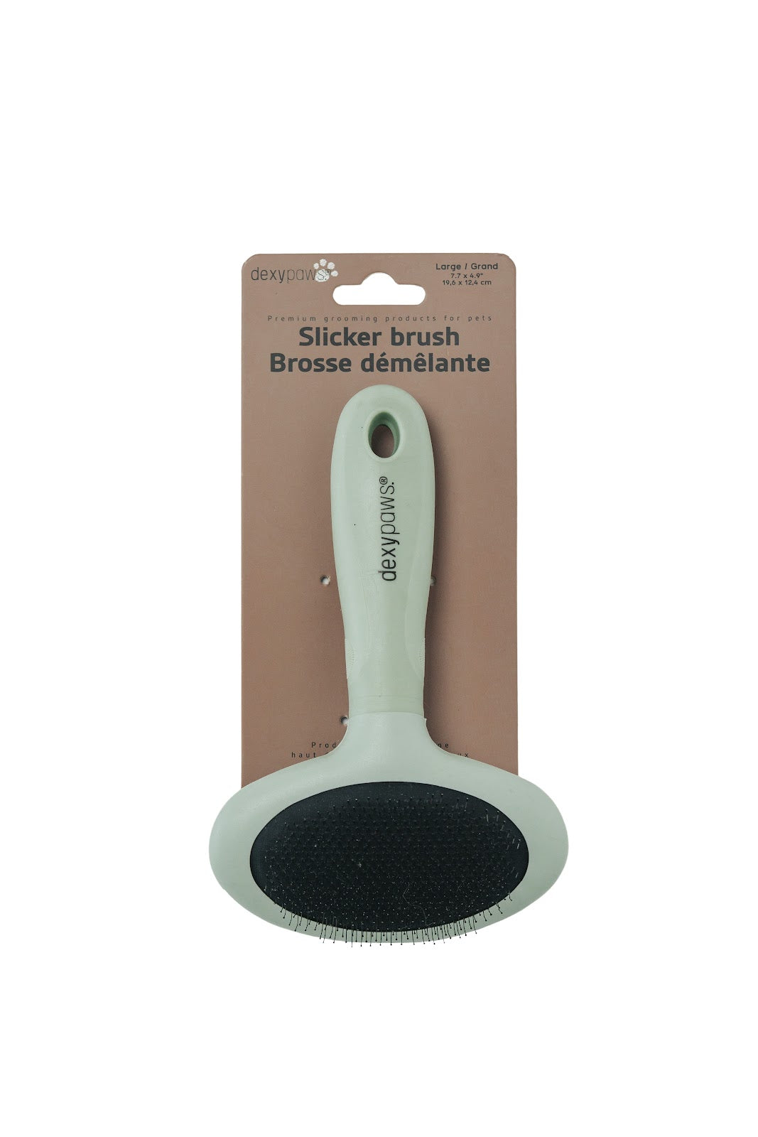 Démêlante à poils métalliques Dexypaws - brosse pour chien