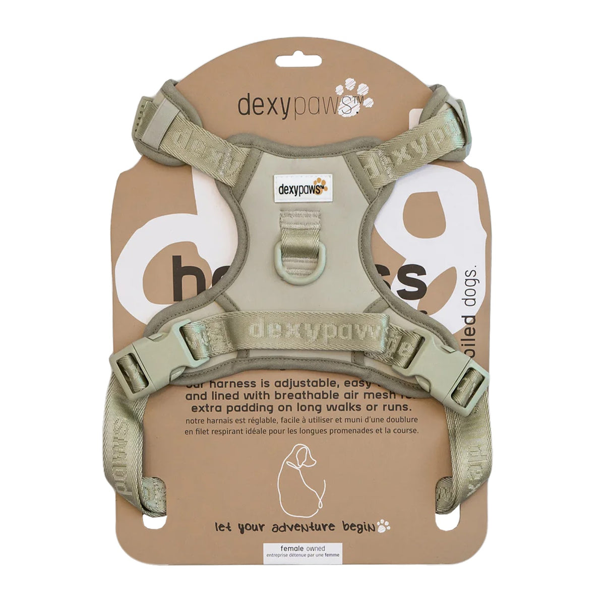 Harnais sans traction pour chien