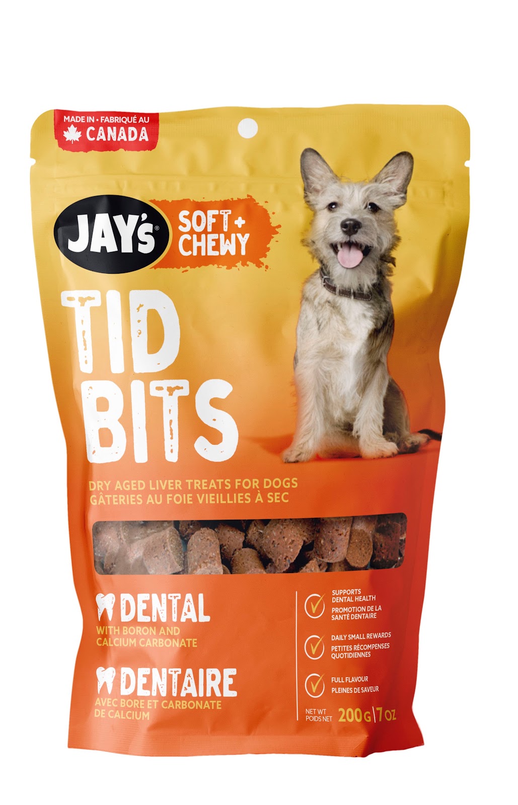 Gâteries dentaires Tid Bits pour chien