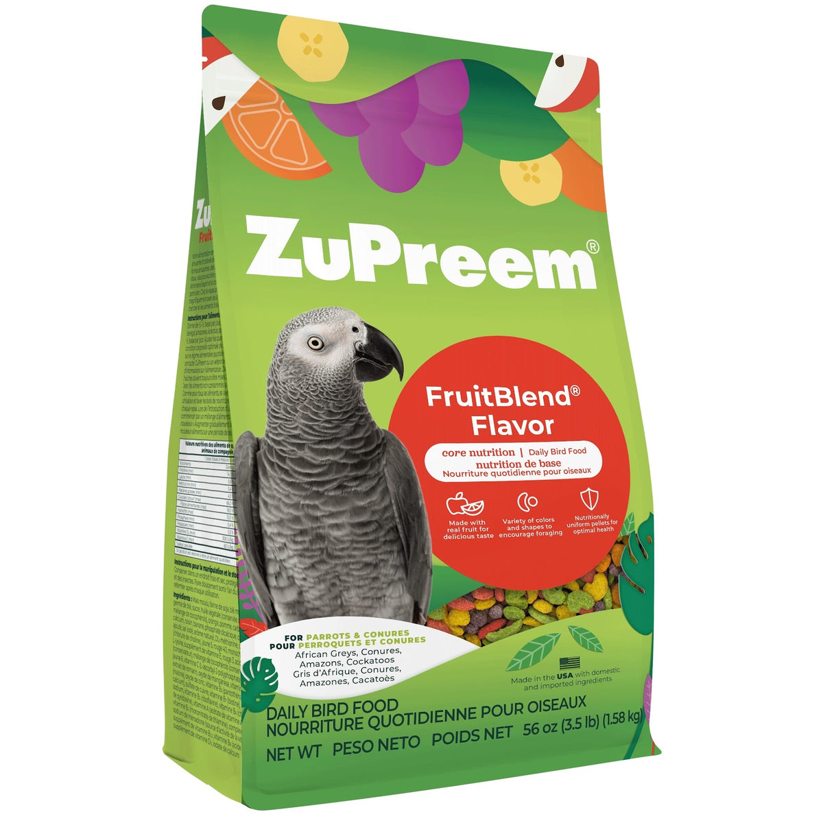 Nourriture FruitBlend pour oiseaux
